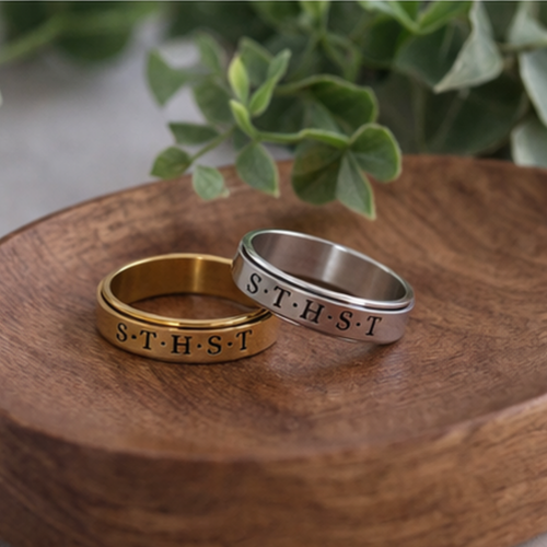 5 Senses Spinner Rings