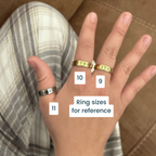 5 Senses Spinner Rings